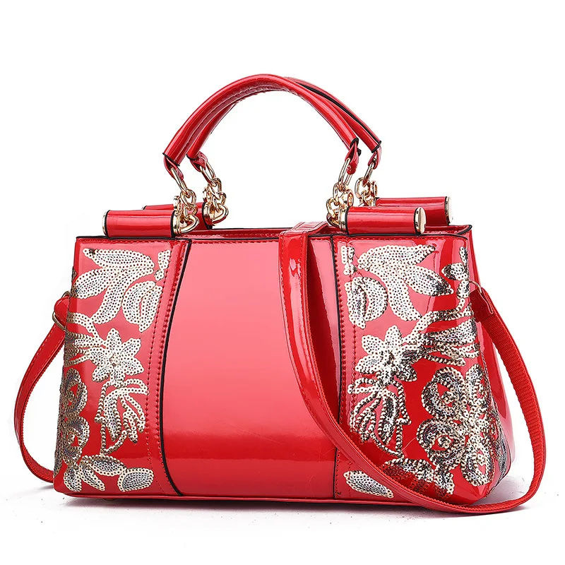 2020 new Embroidery Women Bag Leather Purses and Handbags Luxury Shoulder Bags crossbody bags Female Bag for Women handbag