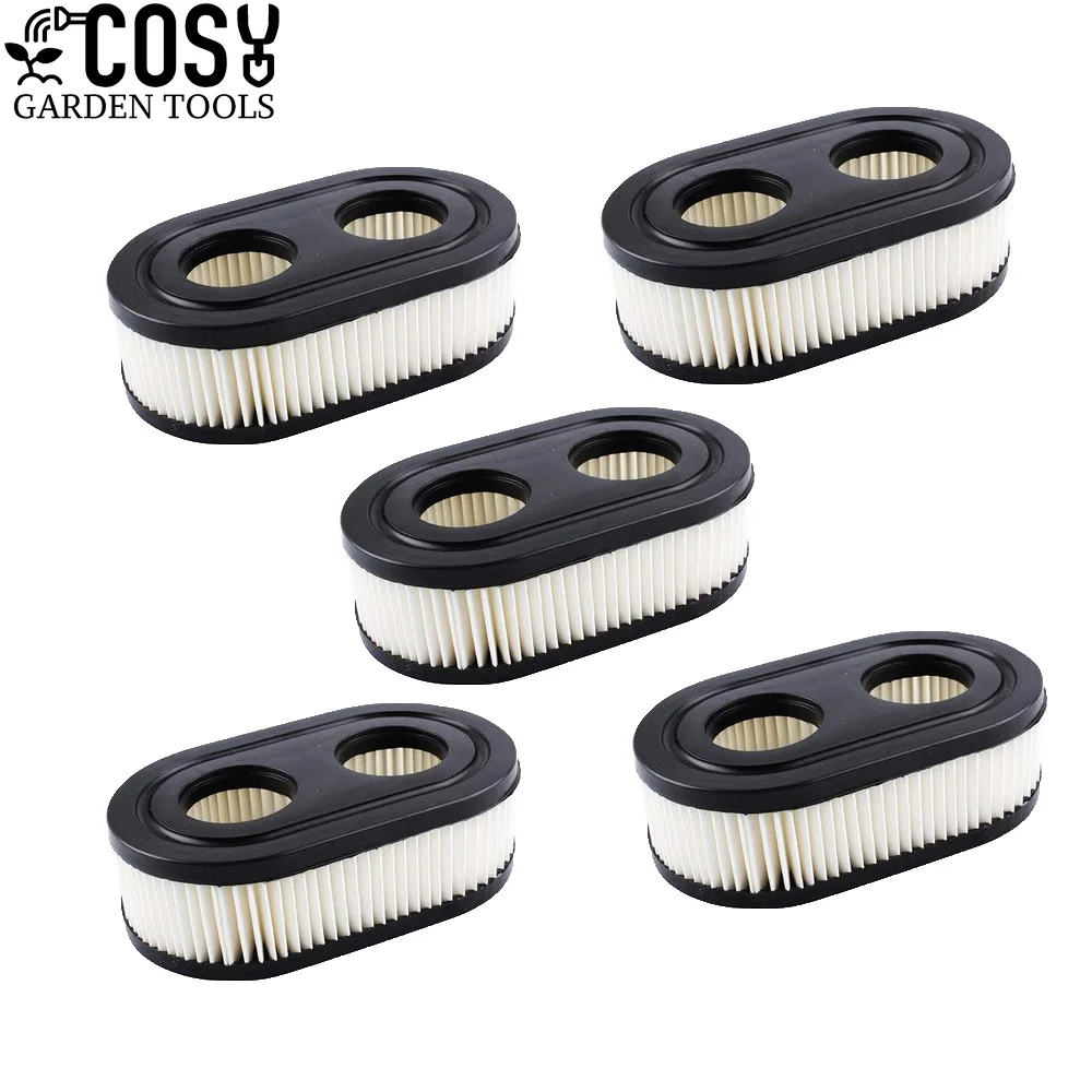 

5Pcs Air Filter Cleaner For Briggs & Stratton 4247 5432 5432K 593260 798452 09P702 Lawn Mower Spare Tools