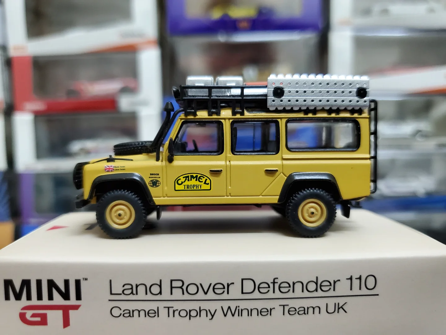 2020 Mini GT TSM MIJO protective shell Land Rover Defender 110 Camel  #108  Limited collection