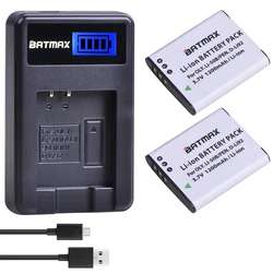 Batmax Li-50B Li 50B D-LI92 Akku + LCD-USB-Ladegerät für Olympus SP810 800UZ u6010 u6020 u9010 SZ14 SZ16 D755 u1010 SZ30 SZ20