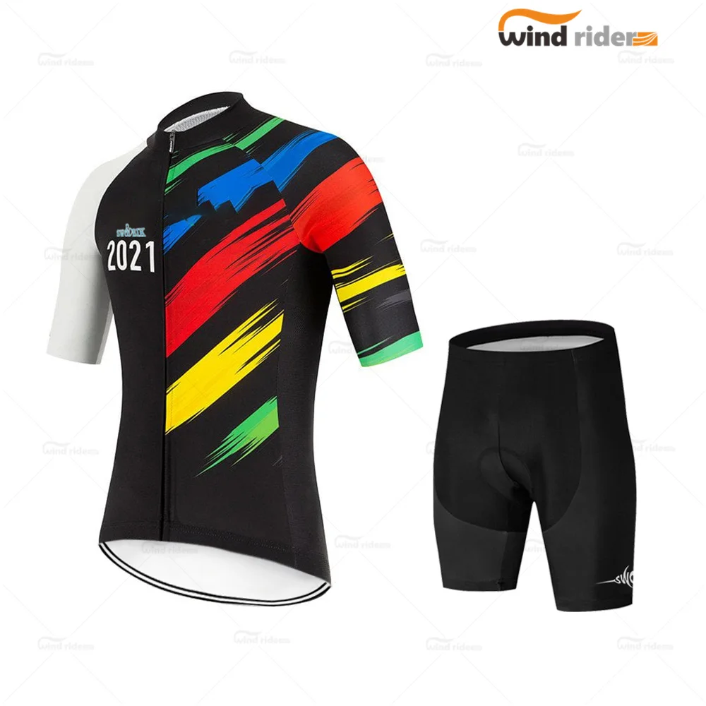 2021 swordbik on the new bicycle jersey, quick-drying comfortable bicycle jersey suit, men's bicycle clothing cycling kit mens