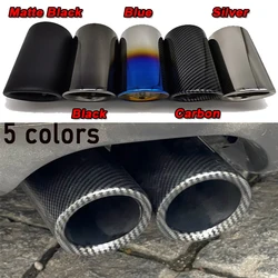 For Skoda Octavia A7 A5 Superb Yeti VW Golf 6 7 mk6 mk7 1.4T 1.6T TSI Car Exhaust Pipe Muffler Tip Cover Car-Styling Accessories