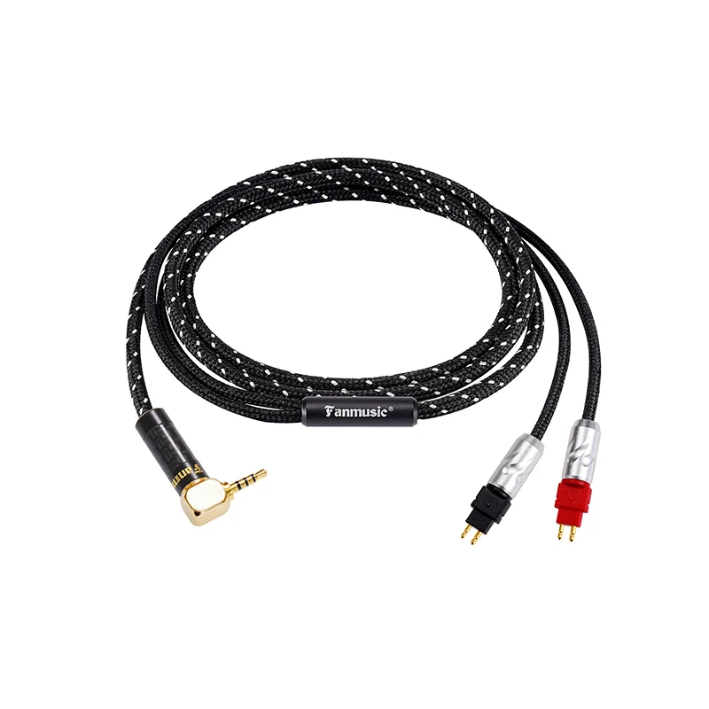 Fanmusic ZY-242/ZY-243/ZY-244/ZY-245 Кабель для обновления наушников ручной работы для HD650 HD600 HD660s