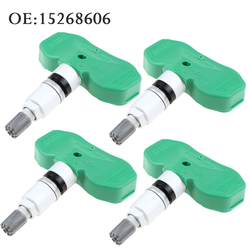 

4PCS TPMS Sensor Tire Pressure Sensor For Buick Cadillac Chevy Pontiac 2007-2008 15268606