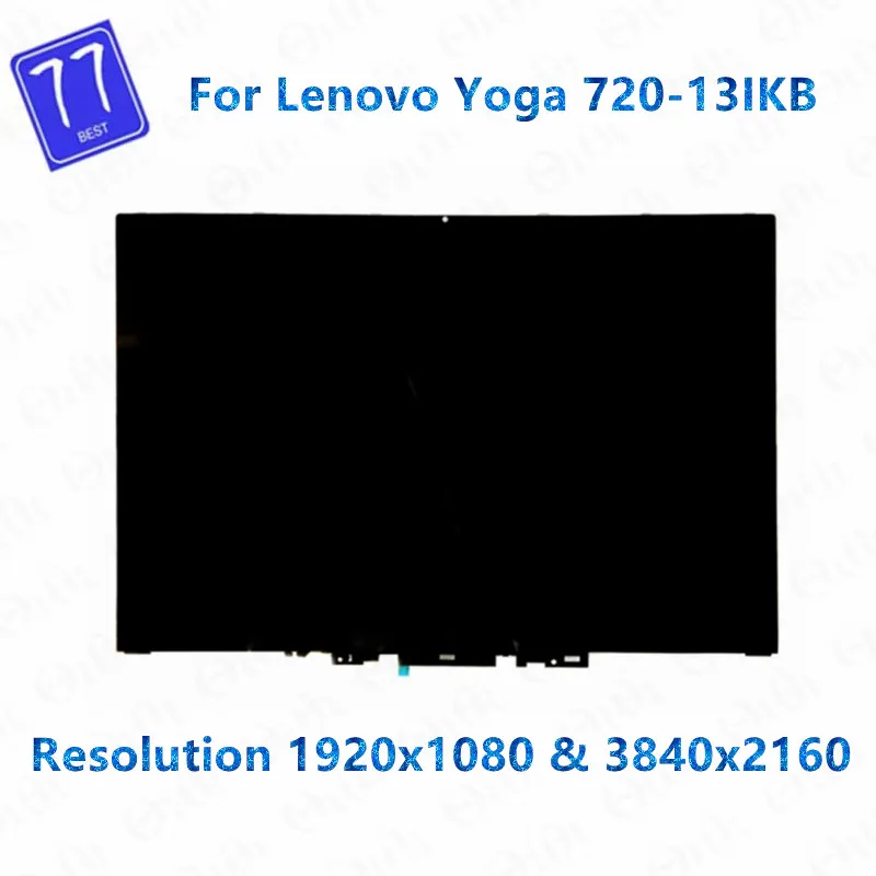 

Original 13.3" LCD LED touch screen assembly with bezel for Lenovo Yoga 720-13IKB 720-13 5D10N2429 5D10N24290 5D10K81089