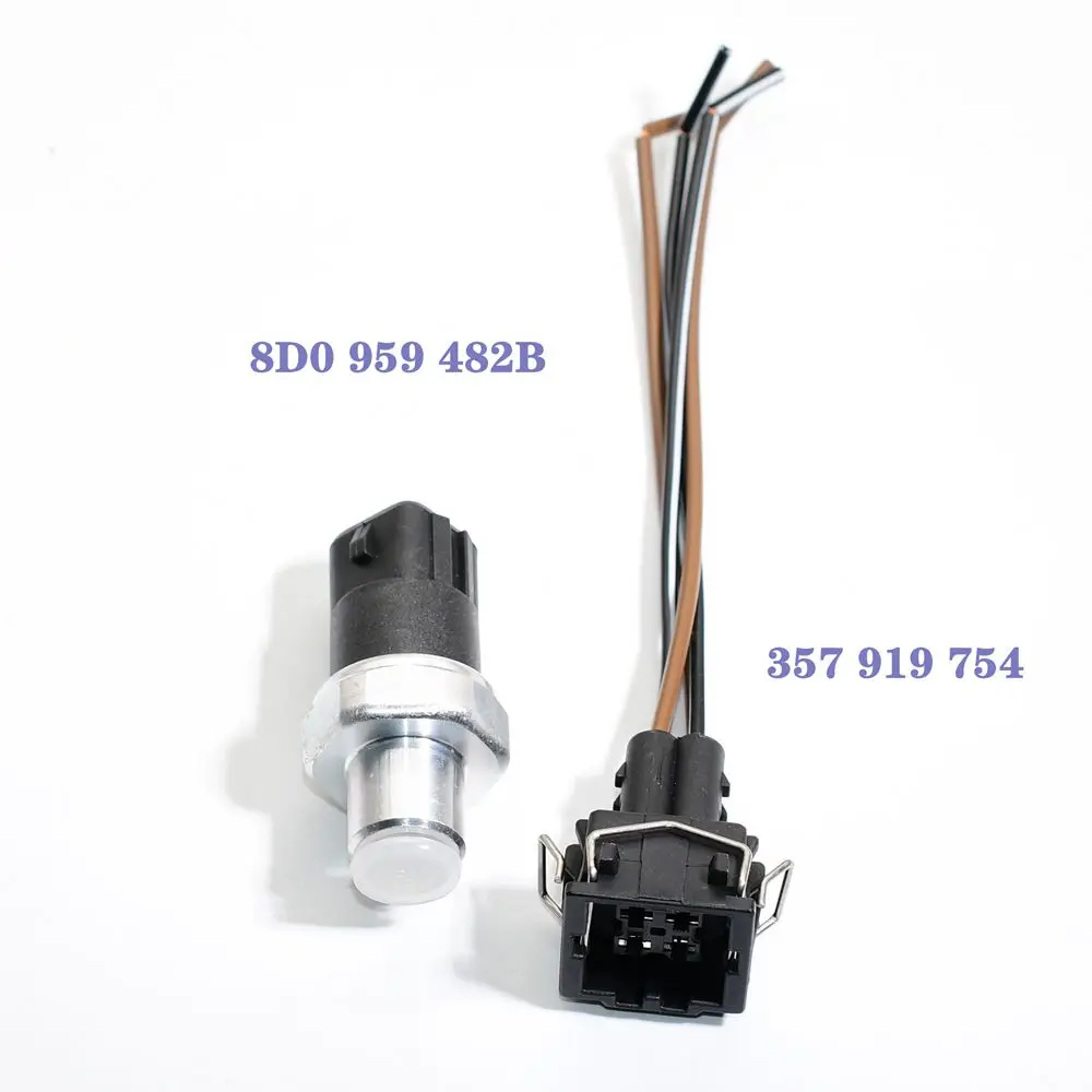 Air Conditioning High Side Pressure Switch Sensor For A4 S4 A6 A8 Passat B5 8D0959482B 8D0 959 482 B