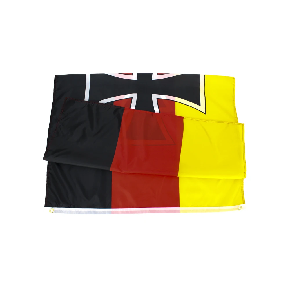 Yehoy  90x150cm Germn Defence Minister Flag 2x3ft/3x5ft Black Cross DEU DE Germany Organization Banner