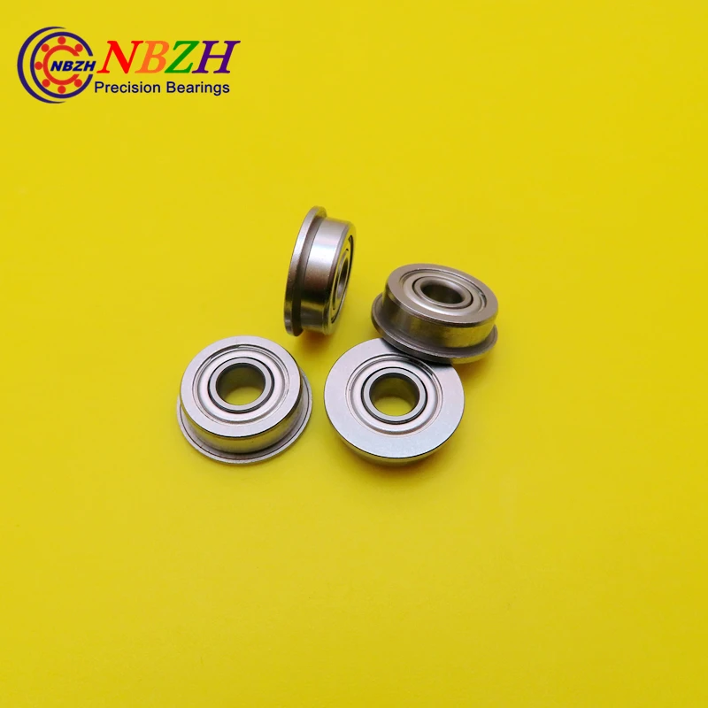 

Free Shipping NBZH Bearing10pcs Free Shipping Flange Bushing Ball Bearings F605ZZ 5*14*5 Mm