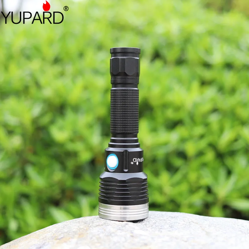 

Super Spotlight USB Rechargeable Flashlight SST20 Aluminum Alloy Outdoor Long Shot LED Lighting 18650 Tactical Flashlight