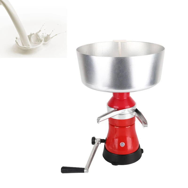 

80L/H Manual Milk Cream Separator Household Milk Cream Separator Milk Centrifuge Milk Skimmer Machine Milk Machine Processor