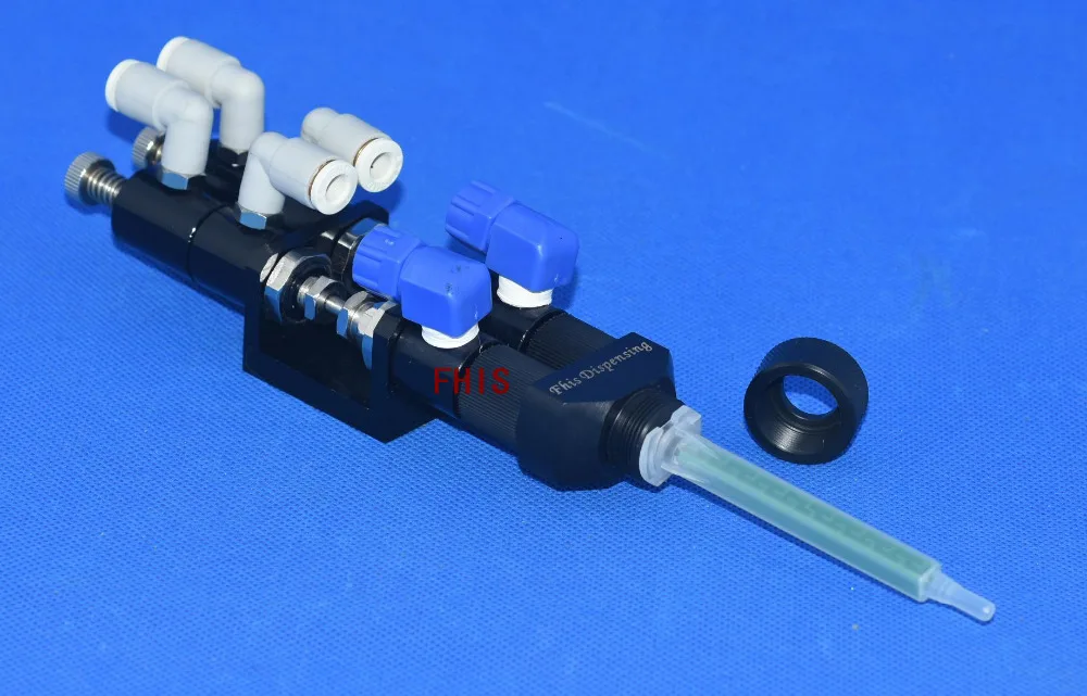 

FHIS-1919AB3 Thimble Style Double Liquid Dispensing Valve Mixing Tube Connected MA Series