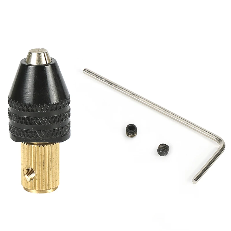 Power Tools 1pc 3,17mm Elektromotor Welle Mini Chuck Fixture Clamp 0,5mm-3,2mm Kleine Zu bohrer Micro Chuck Befestigung Gerät