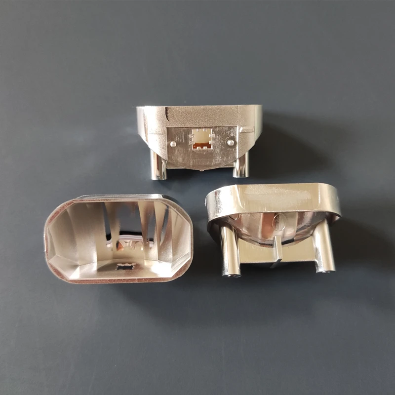 #ZITS-32 Wysokiej jakości odbłyśnik światła rowerowego, odblaskowy kubek LED, rozmiar 32X22X18,9 mm, kąt 24, powłoka aluminiowa, PMMA