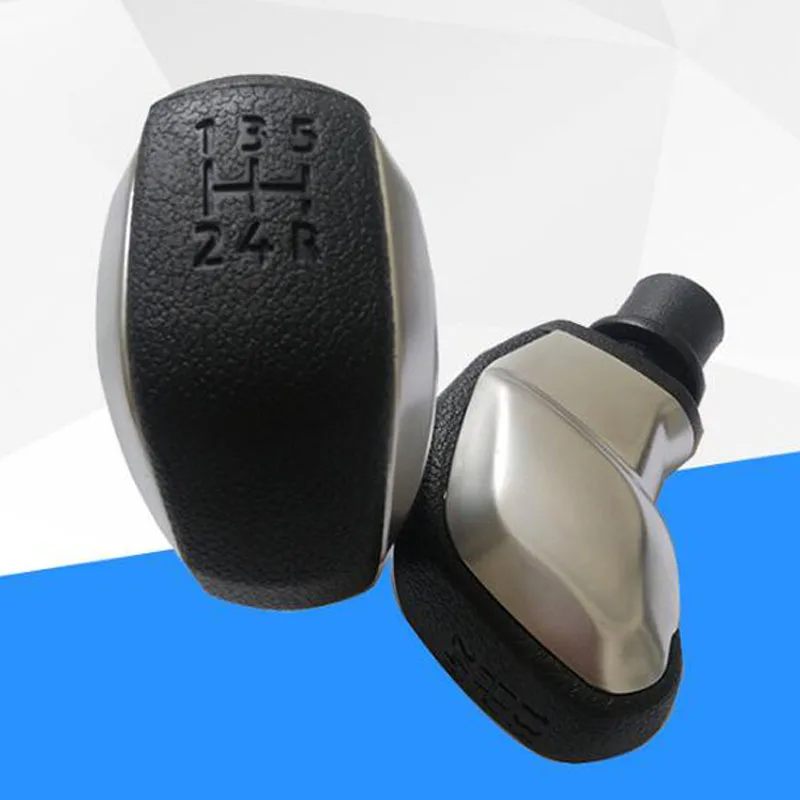 Car Styling Inner Middle Front Gear Stall Paddle Shift Knob Handball Trim 1pcs For Citroen C4L C2 C-Quatre C-Triomphe Elysee MT