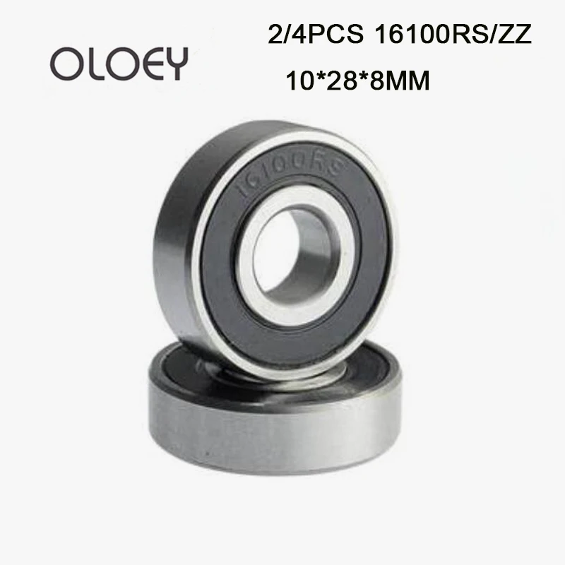 

1/PCS/lot 16100zz Deep Groove Ball Bearing 16100 10*28*8mm 10 *28*8 Bearing Steel Material Two-sided Metal Cover