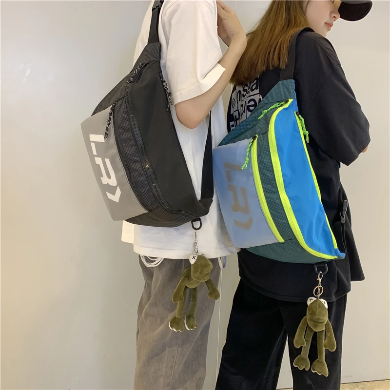 

2021 Fashion Waist Pack Men Casual Large Capacity Chest Bag Sports Phone Pouch Unisex Fanny Pack Female Belt Bag Hip waist bag