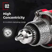 500W Rotary Dremel Engraver with Flexible Shaft #4