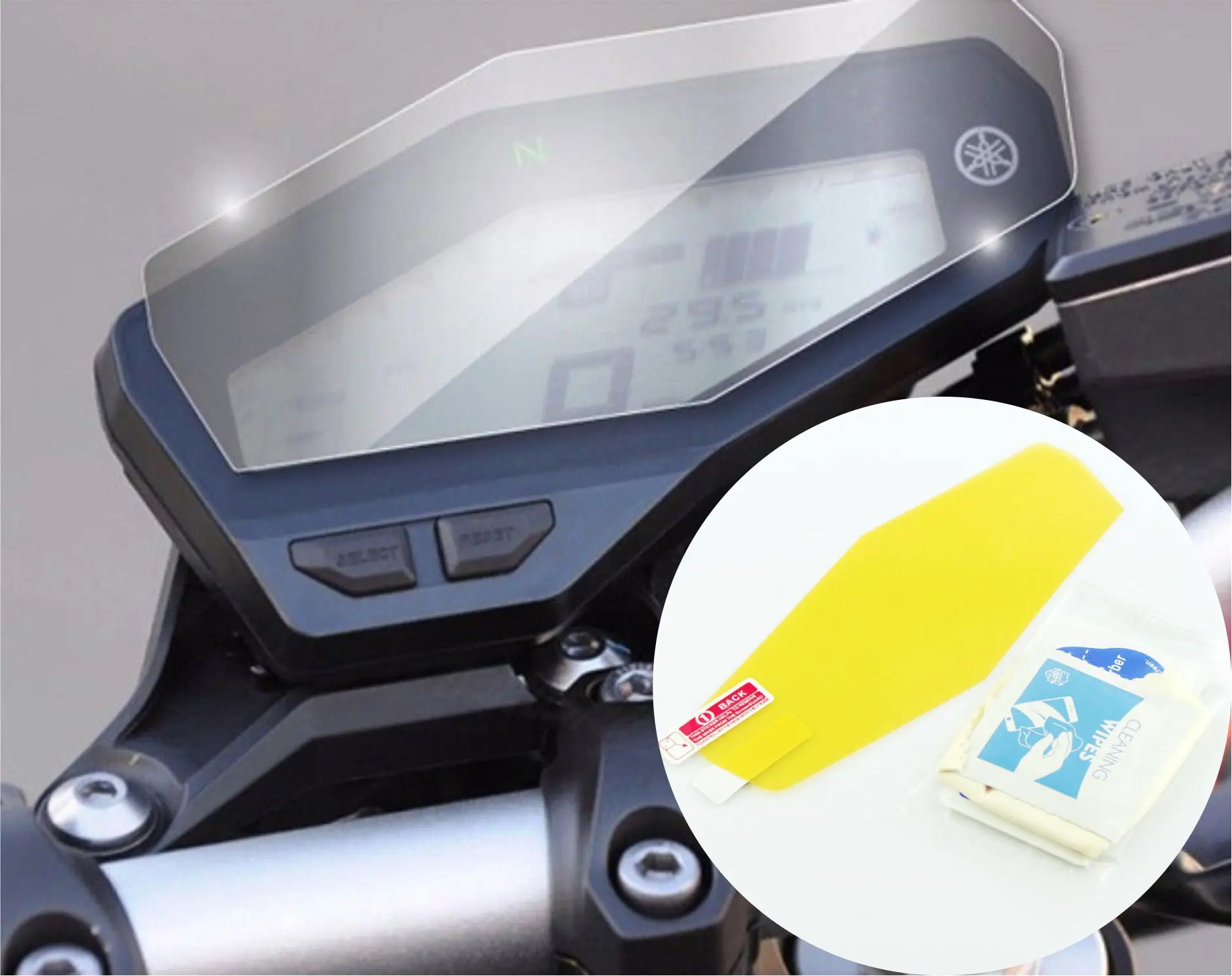 Cluster Scratch Protection Film Screen Protector for Yamaha FZ-09 MT-09 2013 2014 2015 2016 2017 2018