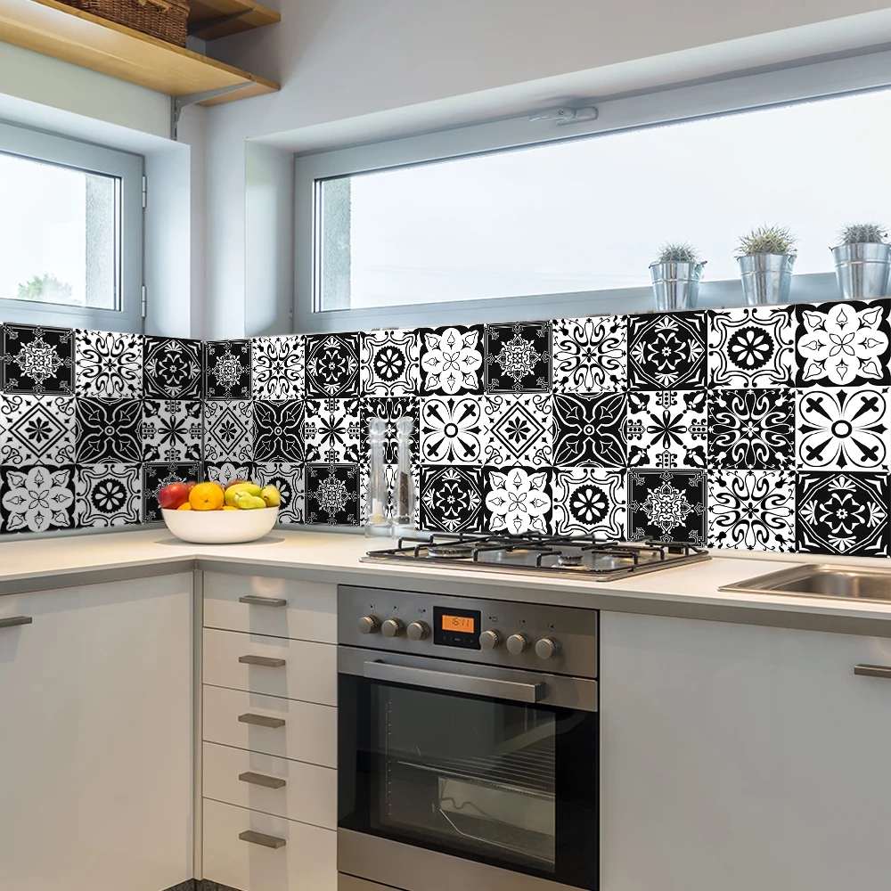 10Pcs Black & White… - image