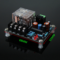 UPC1237 Stereo Speaker Delay Protection Board Dual Omronn Relay AC 12V-18V 300W+300W