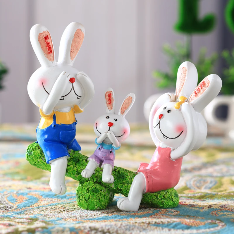 

Baby ornaments resin garden home new room decorations lovely creative cartoon character furnishings in bedroom