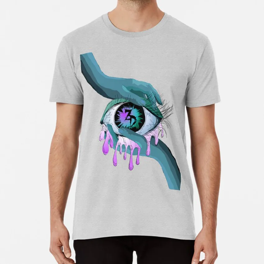 Zeds Dead Edm Eye Art T Shirt Zeds Dead Edm Trippy Sticker Illenium Bassectar Rave Basshead Bass Trippy Art