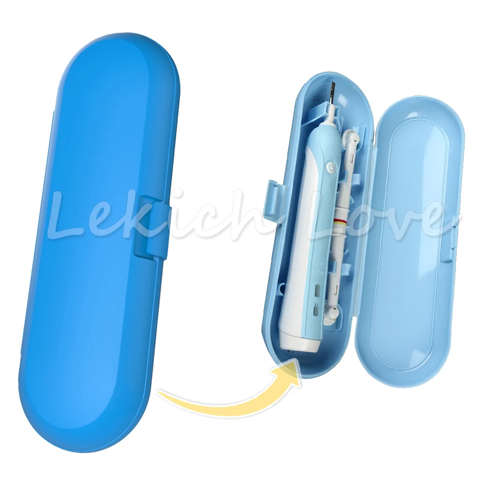 Electric Toothbrush Travel Case for Oral-B Toothbrushes More Choice with Brush Head or Covers for Oral B Toothbrush Heads