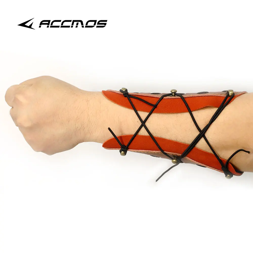 

Традиционная искусственная кожа для стрельбы из лука из воловьей кожи, защита для рук, удерживающая рука для охоты и стрельбы, аксессуар для рук с луком