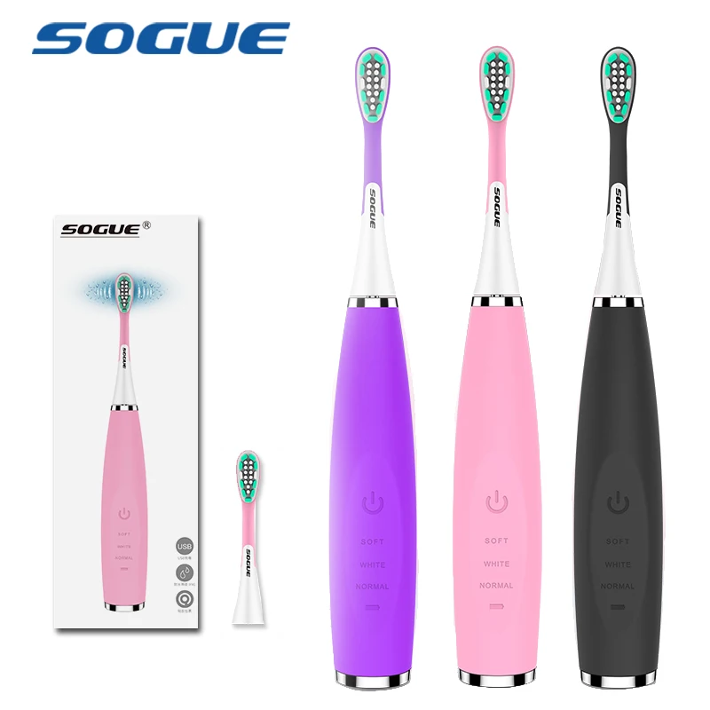 

Sonic Electric Toothbrush USB Rechargeable Soft body Light Weight Maglev Motor 40 Days Ultrasonic Toothbrush Cepillo de Dientes