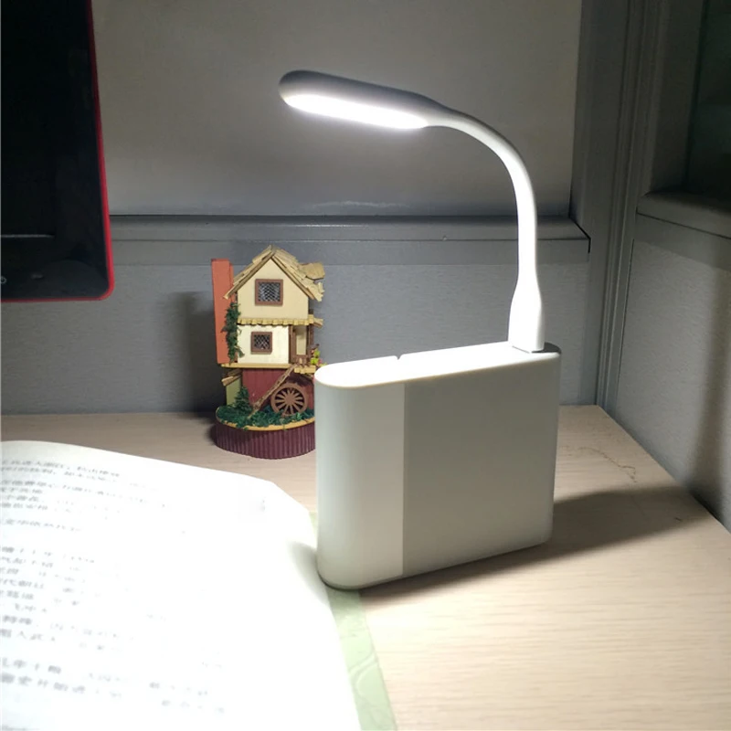Mini Portable USB LED Lamp 5V 1.2W Super Bright Book Light Reading Lamp For Power Bank PC Laptop Notebook A2