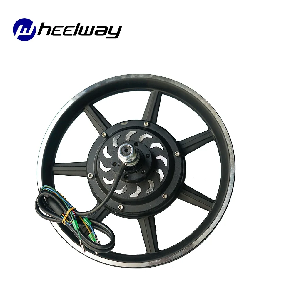 Brushless DC Disc Brake Hub for Electric Scooter, Easy Installation Motor, 14 inch, 24V, 36V, 48V, 350W, 500W