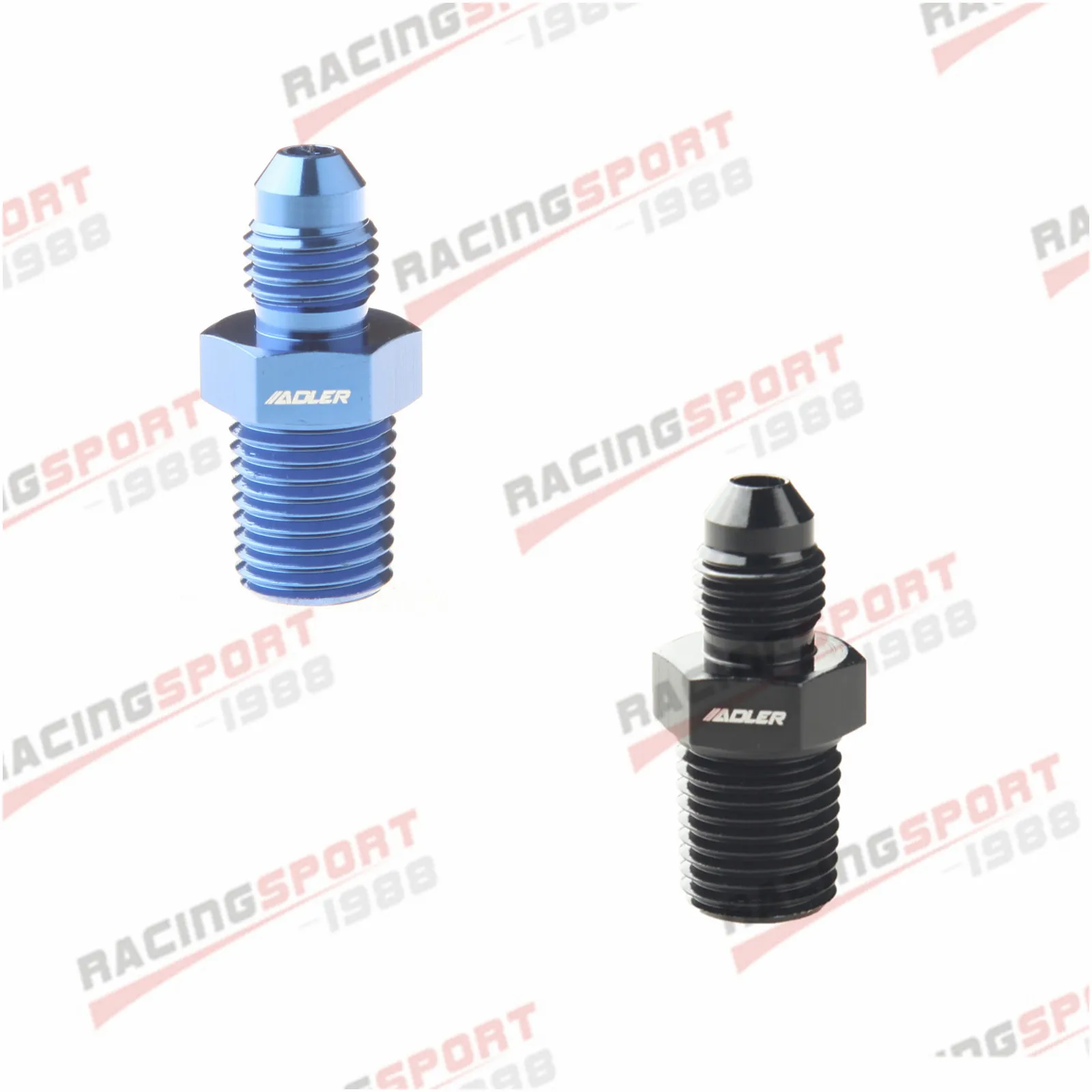 

Straight AN4 -4AN To 1/8" Inch NPT Adapter Pipe Fuel Oil Fitting Aluminum Black/Blue