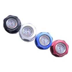 Aluminum Automobile With Oil Temperature Gauge Fuel Tank Cap Fuel Tank Cap Engine Oil Filler Cap For Suzuki For Honda For Nismo