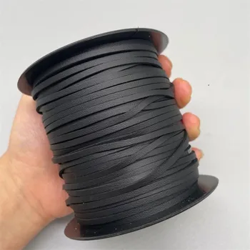 編みこみの革ベルト3mm,編みこみの手作りジュエリー,フラットコード