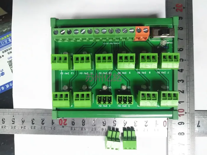 PLC 12-channel 2-wire 3-wire NPN-PNP Universal Input IO Photoelectric Proximity Switch Sensor Terminal Block