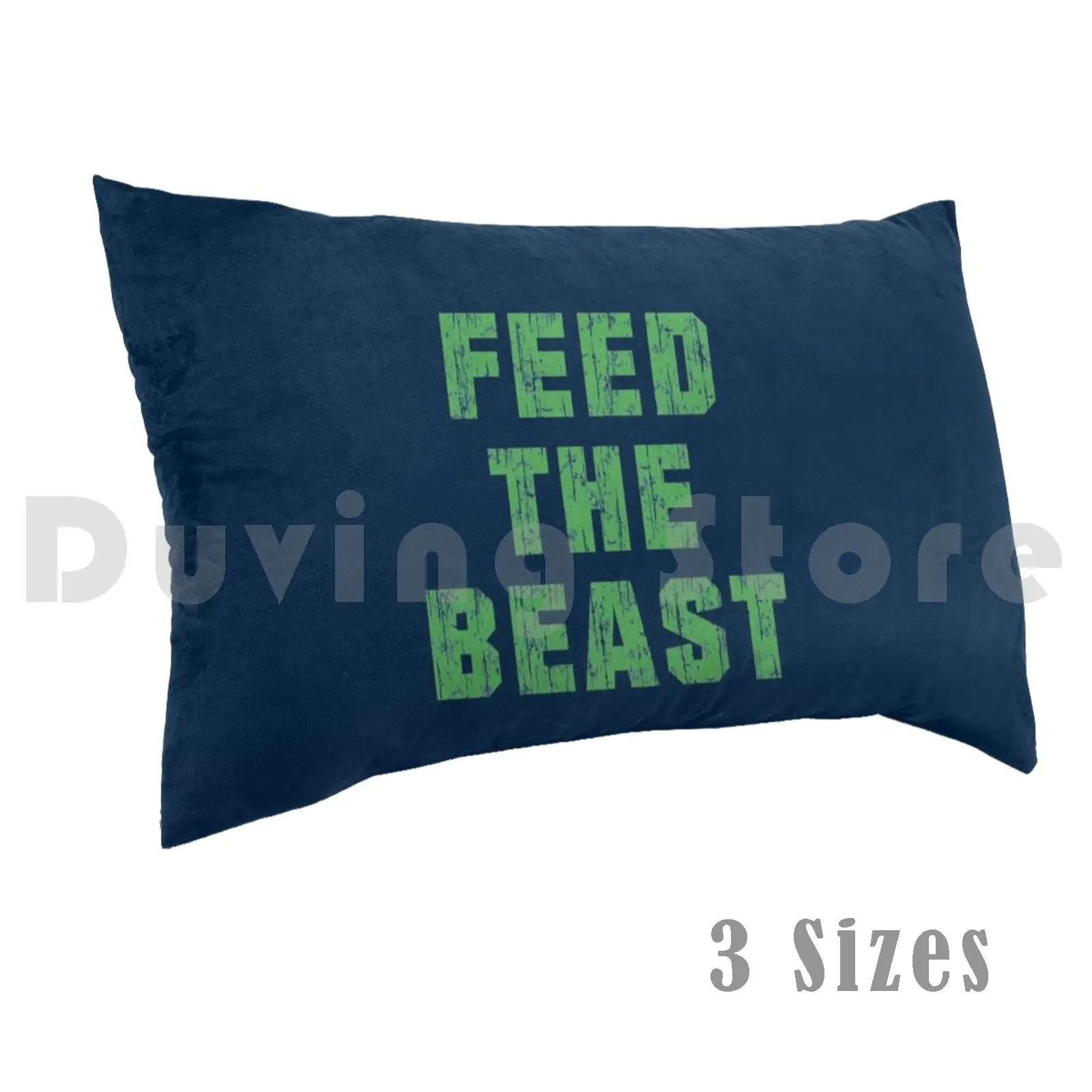

Feed The Beast Vintage pillow Case 20 * 30 Inch Feed The Beast Beast Vintage Marshawn Lynch Marshawn Lynch Russell