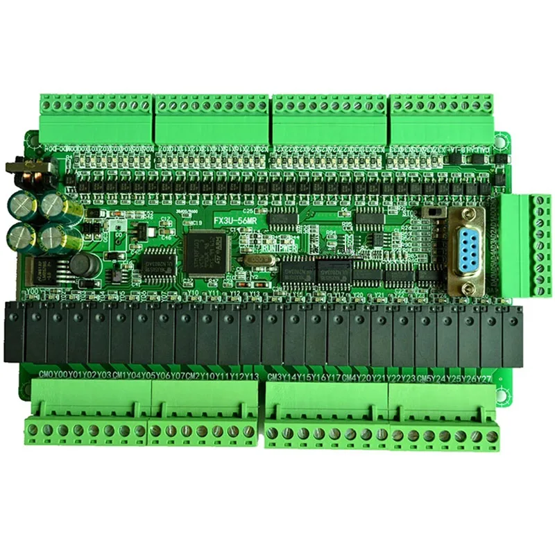 

High-speed FX1N FX2N FX3U-56MR/60MR Bare Board With RTC CAN Communication