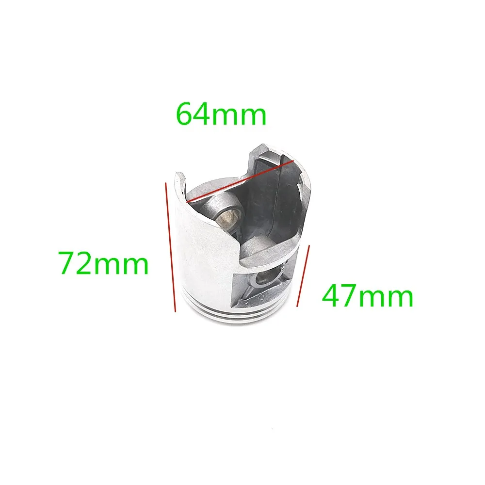Motorcycle Performance Parts 64mm Engine Cylinder Kit Piston Ring Set For Suzuki 2 stroke 185CC TS185