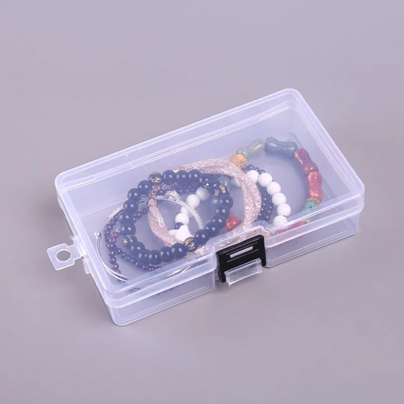 Storage Box Practical Toolbox Plastic Container Box for Tools Case Screw Sewing PP Boxes Transparent Component Screw Jewelry