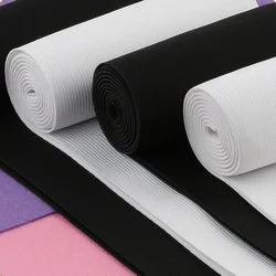 10cm/15cm/20cm Black DIY Sewing Elastic Tapes Crochet Belt Elastic Rubber Band Corset Belt Making