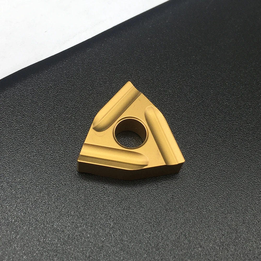 Herramienta de torneado de alta calidad, insertos de carburo de Metal CNC, piezas de máquina, herramienta para piezas de acero, WNMG080404R-S T9125, 100% Original, 10 Uds.
