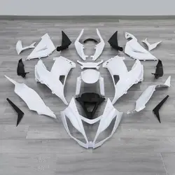 Motorcycle Unpainted INJECTION ABS Fairing Bodywork For Kawasaki Ninja ZX6R 2013-2018