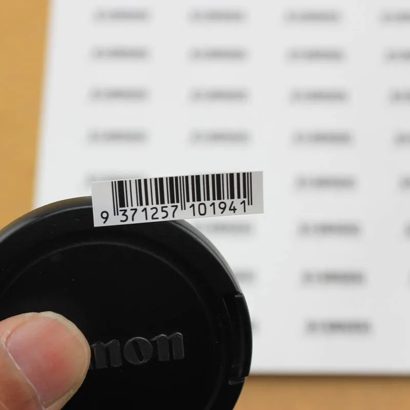 

Fancy smart produced pe+matt self adhesive pet barcode gold label sticker design Free Sample