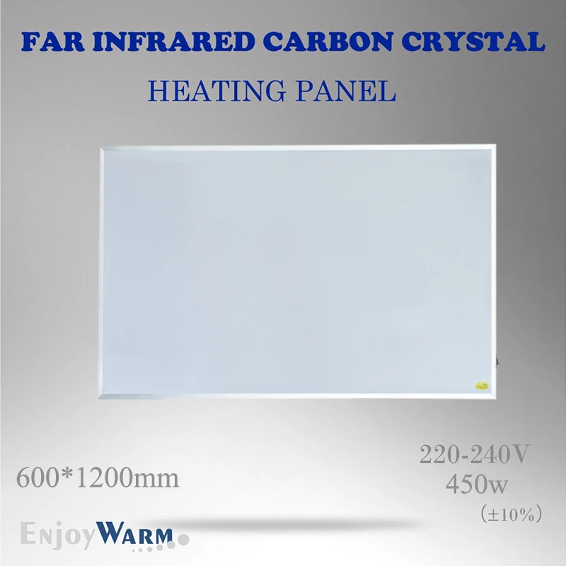 Heating Panel Wall Mounted Electric Heater With Carbon Far Infrared Heaters 720W 600*1200mm White PET Energy Saving Warm SF-720