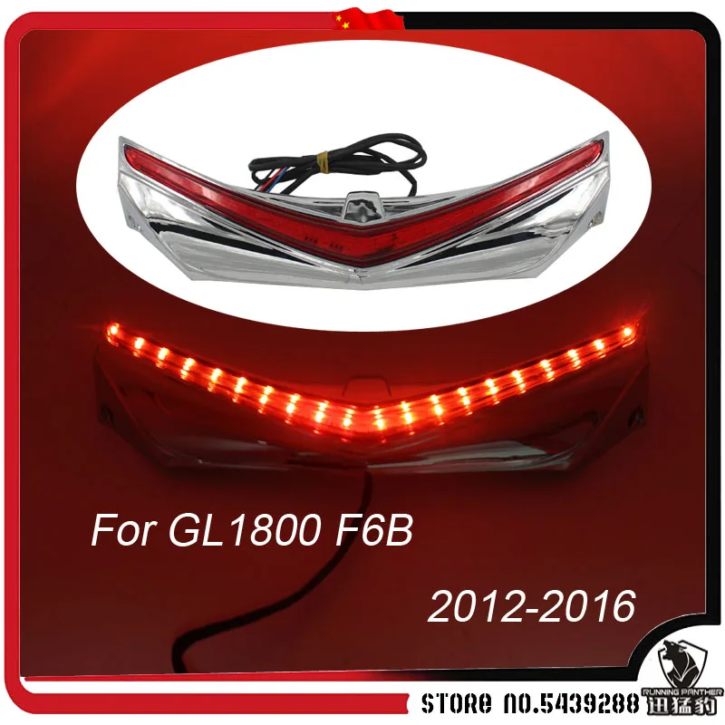 

For Honda Goldwing GL1800 F6B Models Motorcycle Taillight Motor Rear Fender Tip Accent Vertical LED Run Brake Light Strips