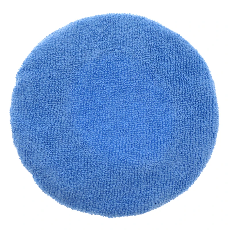 5Packs Car Polisher Pad Bonnet 5 to 6 inch Buffer Bonnets Soft Microfiber Polisher Pad Cover Waxing Applicator Bonnet