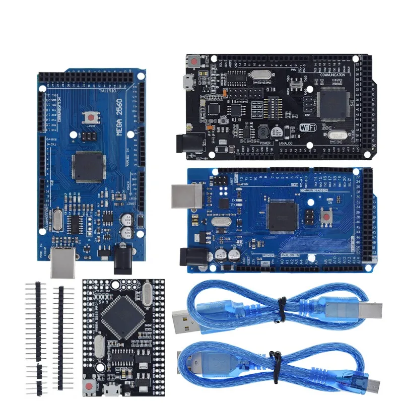 Mega2560 ATMEGA16U2 / Pro Mini MEGA 2560 Mega + WiFi R3 ATmega2560 Chip CH340G Für Arduino UNO R3 Entwicklungsboard WeMos ESP8266 – Detail 17