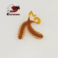 70mm 2.8g Soft Baits for Pike Bass #5