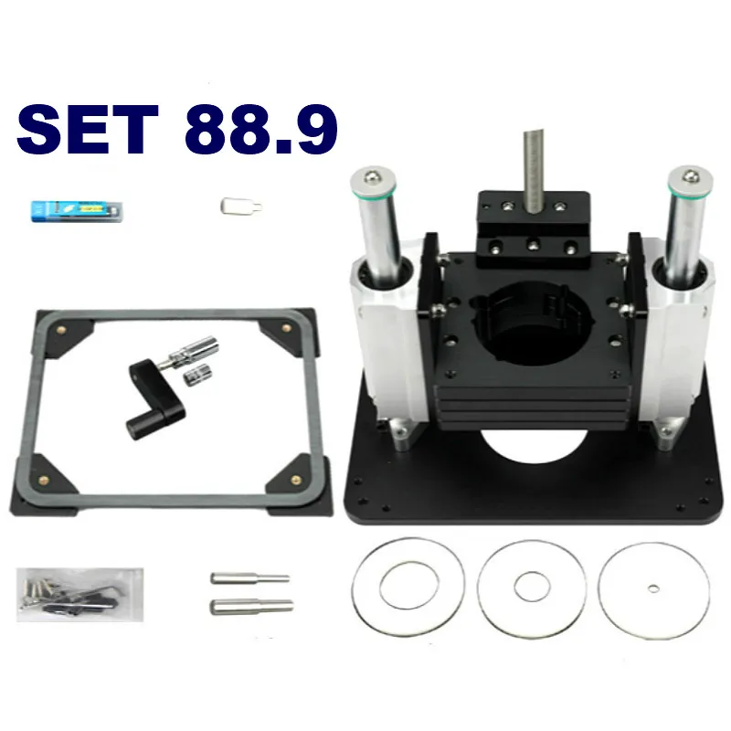 New Heavy Duty Router Lift with Aluminium Router Insert Plate Woodworking Tools GF27