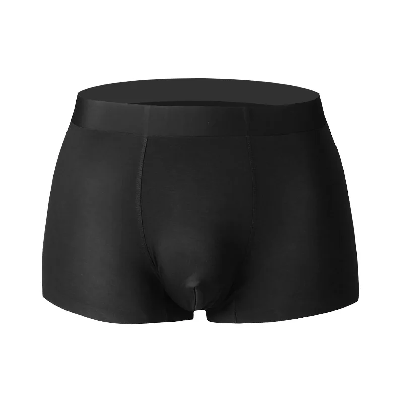 Modal Underwear Men\'s Boxers Short Homme Breathable Panties Man Mid-rise U Convex Pouch Underpants Male Trunks Cueca Calzoncillo